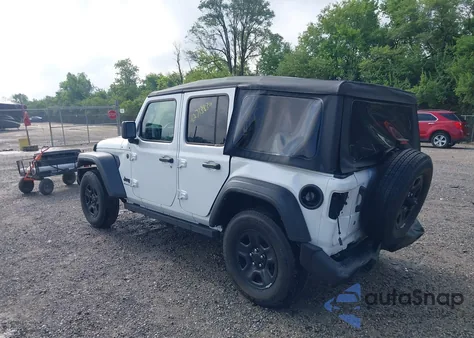 2023 Jeep Wrangler 4-Door Sport 4X4 из США, поврежденный, VIN 1C4HJXDN9PW530537